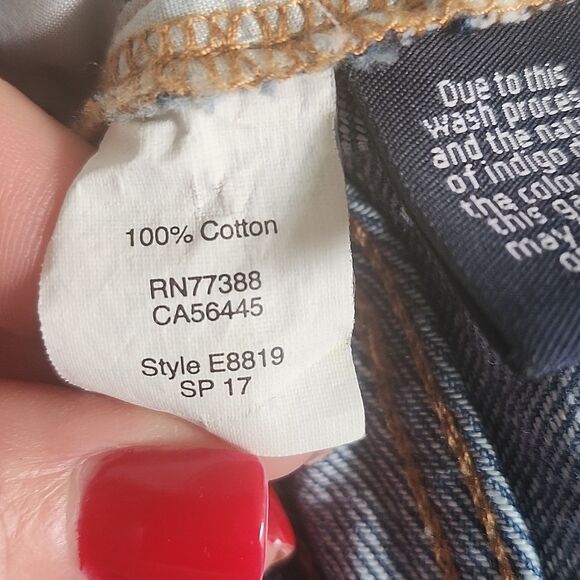 J. Crew, Cuffed, 100% Cotton, Blue Denim Jean Shorts, 29 - Picture 6 of 7